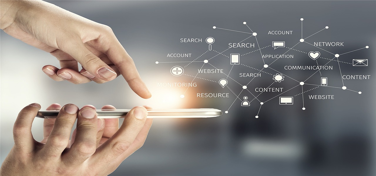 Hand, business, technology — Revolutionizing Sports Betting with Advanced Software Solutions